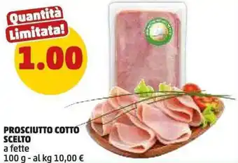 PENNY Prosciutto cotto scelto offerta