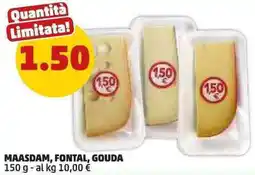 PENNY Maasdam, fontal, gouda offerta