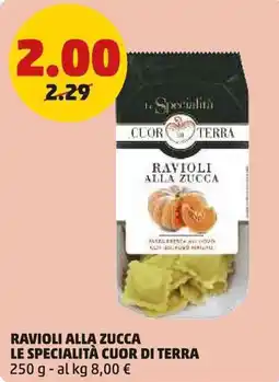 PENNY Ravioli alla zucca le specialità cuor di terra offerta