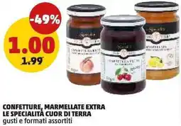 PENNY Confetture, marmellate extra le specialità cuor di terra offerta