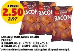 PENNY Snack di mais gusto bacon PENNY offerta
