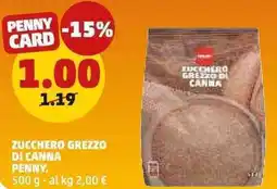 PENNY Zucchero grezzo di canna PENNY offerta