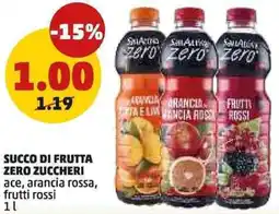 PENNY Succo di frutta zero zuccheri offerta