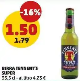 PENNY Birra tennent's super offerta