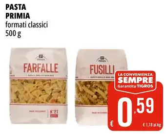 Pasta primia formati classici
