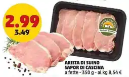 PENNY Arista di suino SAPOR DI CASCINA offerta