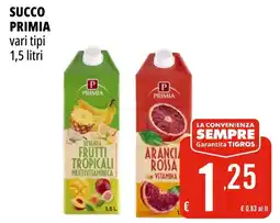 Tigros Succo PRIMIA offerta