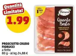 PENNY Prosciutto crudo FIORUCCI offerta