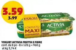 PENNY Yogurt activia frutta e fibre offerta