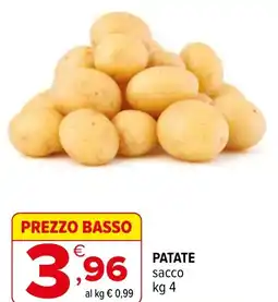 Iperal Patate sacco offerta
