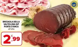 Iperal Bresaola della valtellina igp punta d'anca offerta