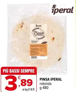 Iperal Pinsa iperal rotonda offerta
