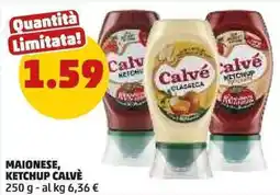 PENNY Maionese, ketchup CALVÈ offerta
