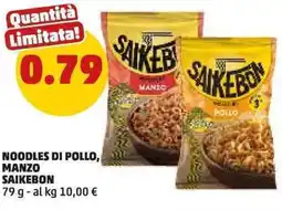PENNY Noodles di pollo, manzo SAIKEBON offerta
