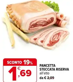 Iperal Pancetta steccata riserva offerta