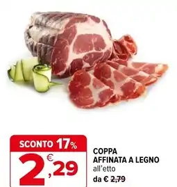 Iperal Coppa affinata a legno offerta