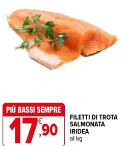 Iperal Filetti di trota salmonata iridea offerta