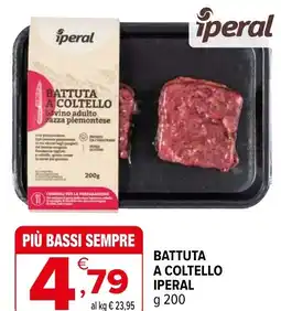 Iperal Battuta a coltello IPERAL offerta
