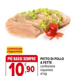 Iperal Petto di pollo a fette confezione risparmio offerta