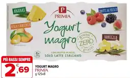 Iperal Yogurt magro PRIMIA offerta