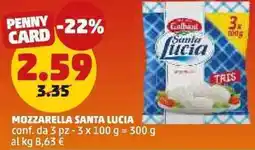 PENNY Mozzarella santa lucia offerta