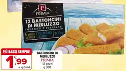 Iperal Bastoncini di merluzzo PRIMIA offerta
