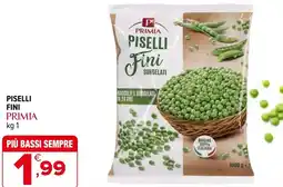 Iperal Piselli fini PRIMIA offerta