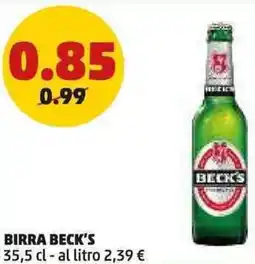 PENNY Birra BECK'S offerta