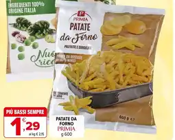 Iperal Patate da forno PRIMIA offerta