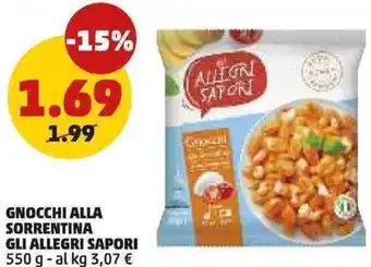 PENNY Gnocchi alla sorrentina GLI ALLEGRI SAPORI offerta