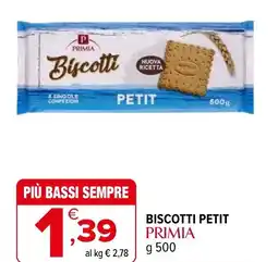 Iperal Biscotti petit PRIMIA offerta