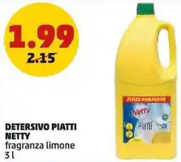 PENNY Detersivo piatti NETTY offerta