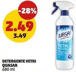 PENNY Detergente vetri QUASAR offerta