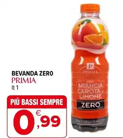 Iperal Bevanda zero PRIMIA offerta