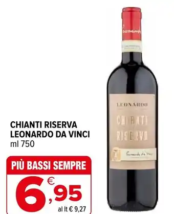 Chianti riserva LEONARDO DA VINCI