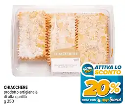 Iperal CHIACCHERE prodotto artigianale di alta qualità offerta