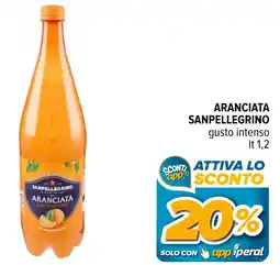 Iperal Aranciata sanpellegrino gusto intenso offerta