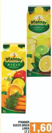 Bitar Pfanner succo brick linea offerta