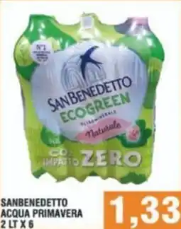 Bitar Sanbenedetto acqua primavera offerta