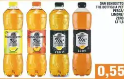 Bitar San benedetto the bottiglia pet pesca/ limone/ zero offerta