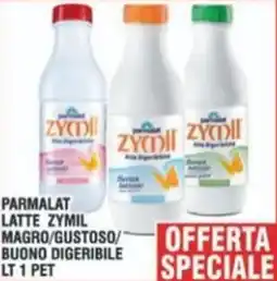 Bitar Parmalat latte zymil magro/gustoso/ buono digeribile offerta