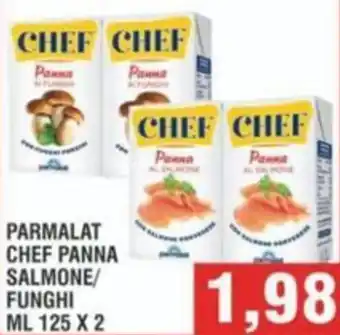Bitar Parmalat chef panna salmone/ funghi offerta