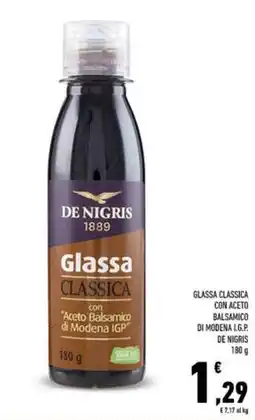Conad Glassa classica con aceto balsamico di modena i.g.p. DE NIGRIS offerta