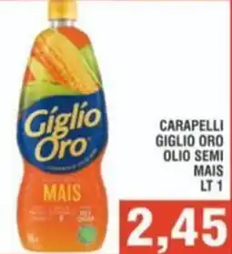 Bitar Carapelli giglio oro olio semi mais offerta