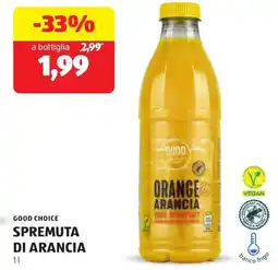 ALDI Good choice spremuta di arancia offerta