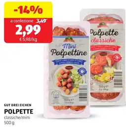 ALDI Gut drei eichen polpette offerta