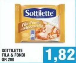 Bitar Sottilette fila & fondi offerta