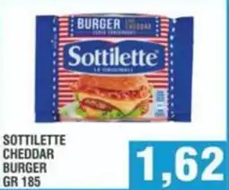 Bitar Sottilette cheddar burger offerta