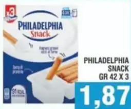 Bitar Philadelphia snack offerta