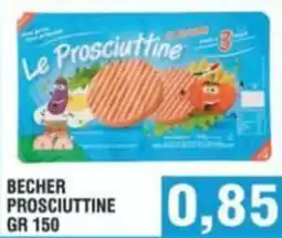 Bitar Becher prosciuttine offerta